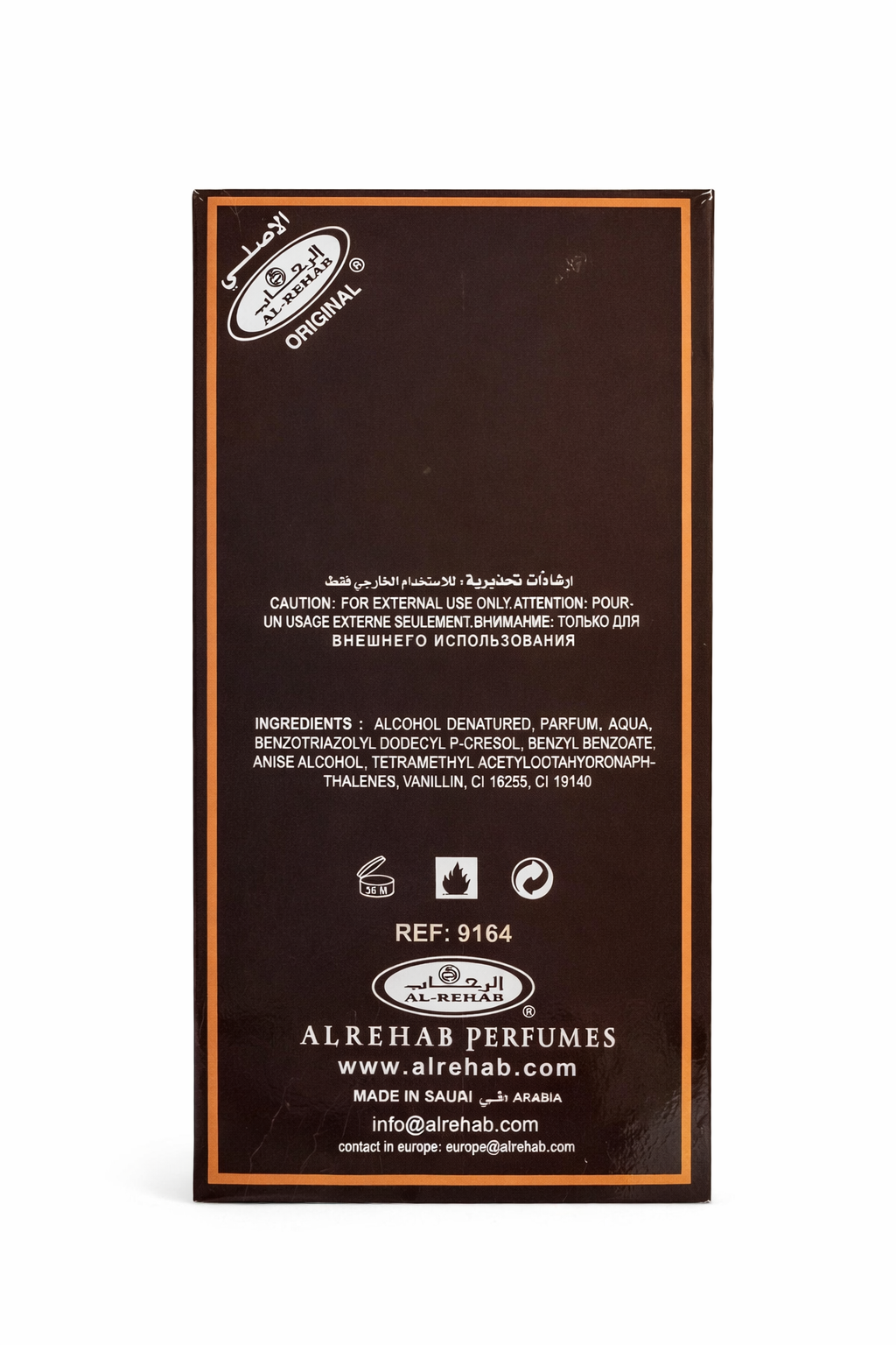Al-Rehab Choco Musk Perfume 35ml